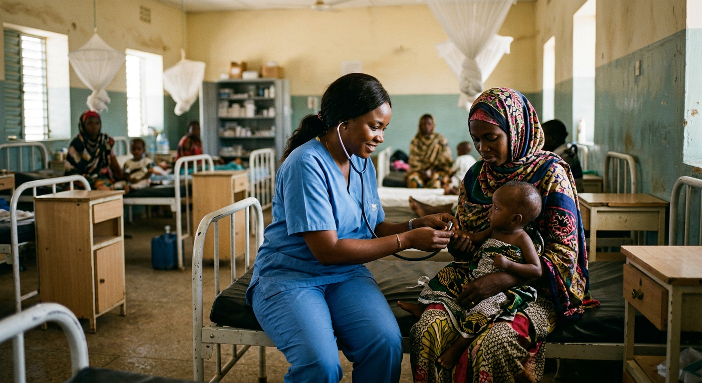 Adré Hospital Pediatric Ward Medical Support