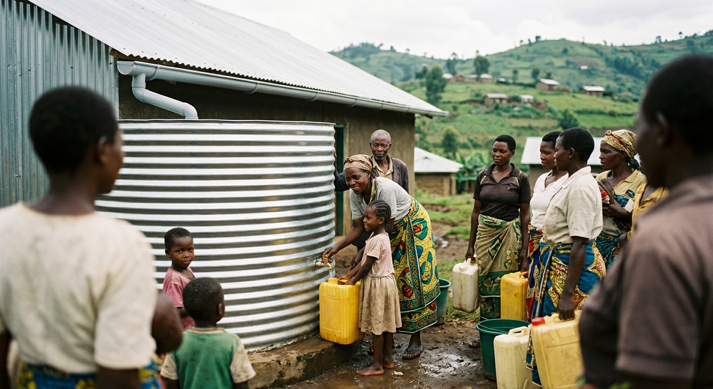 Water Project in Kibumba, North Kivu Province, DRC